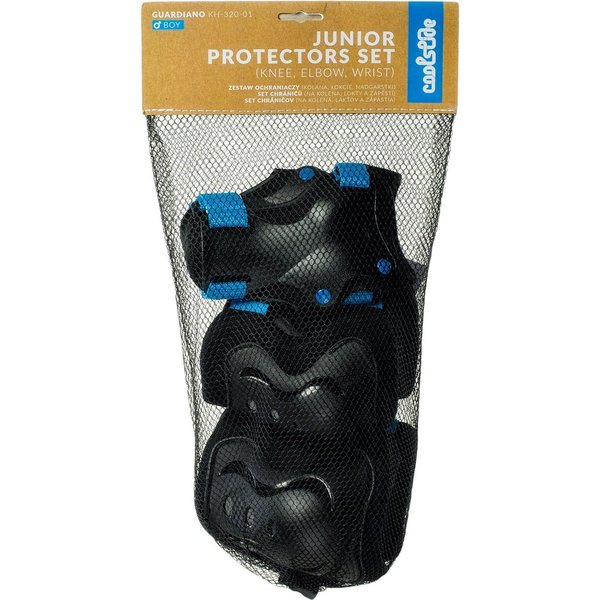 Zestaw ochraniaczy Guardiano 3szt. Coolslide - black/briliant blue