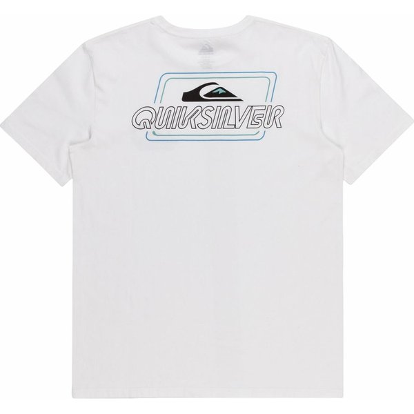 Koszulka męska Linebyline Tees Quiksilver - biała