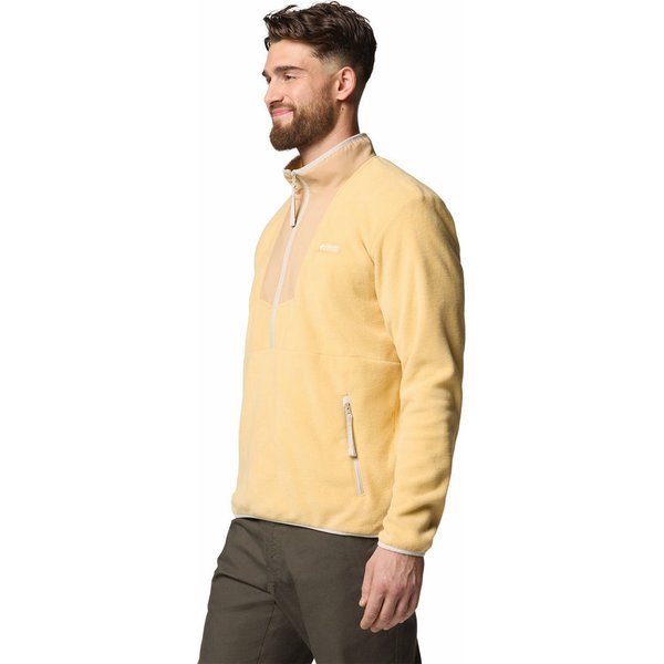 Bluza polarowa męska Sequoia Grove Half Zip Fleece Columbia - Sand Dune/Canoe