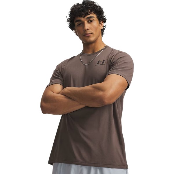 Koszulka męska Sportstyle Left Chest Logo Under Armour - zielona
