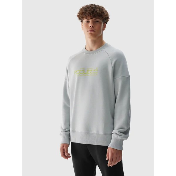 Bluza męska TSWSM1255 4F - szary