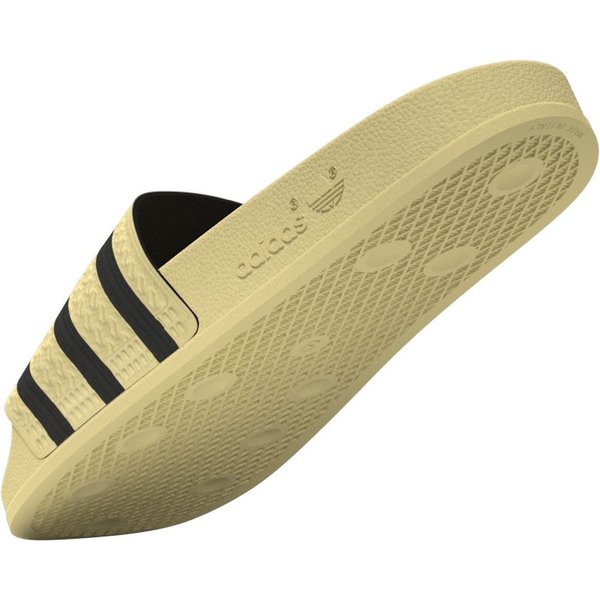 Klapki Adilette Slides Adidas - żółty/czarny