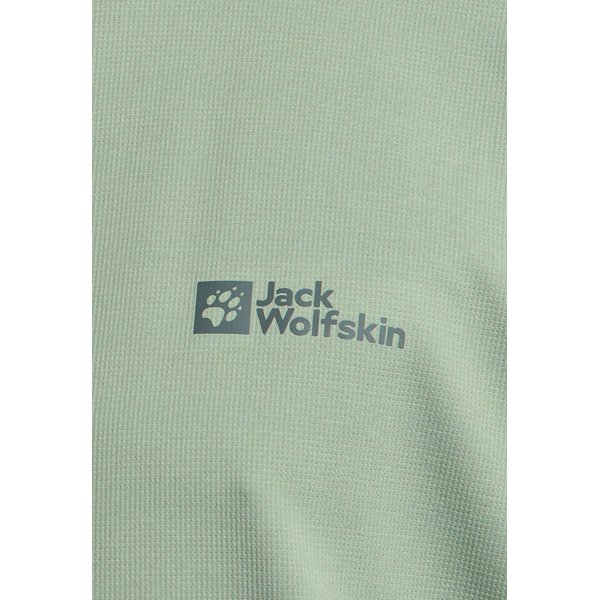 Koszulka męska polo Delgami Polo Jack Wolfskin - eucalyptus
