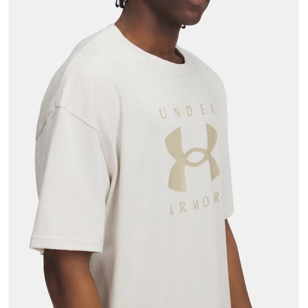 Koszulka męska Oversized Branded Under Armour - Summit White / City Khaki