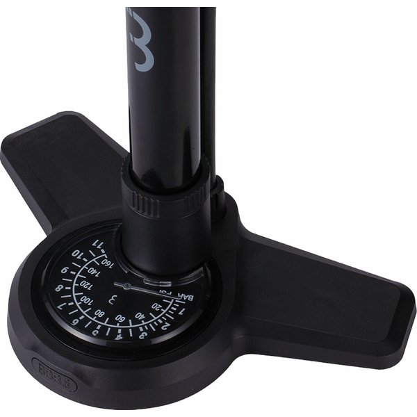 Pompka rowerowa podłogowa AirBoost 2.0 BBB - czerwona