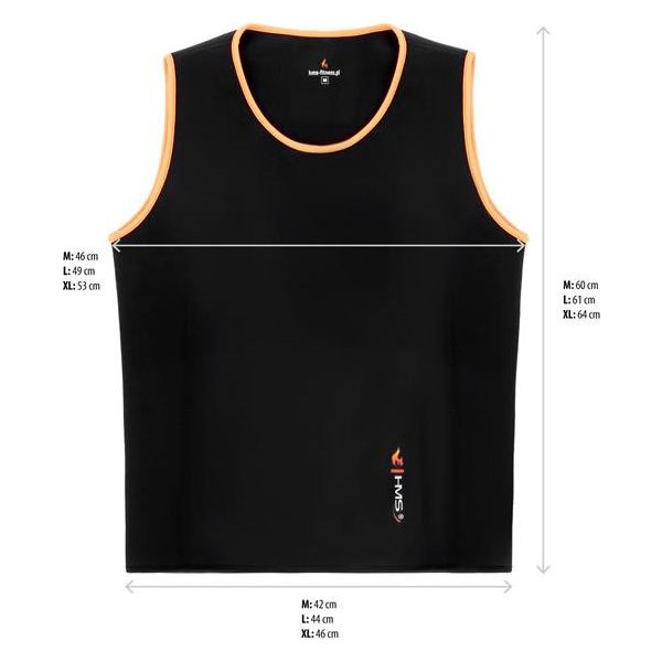 Koszulka męska wyszczuplająca KLM232 HMS