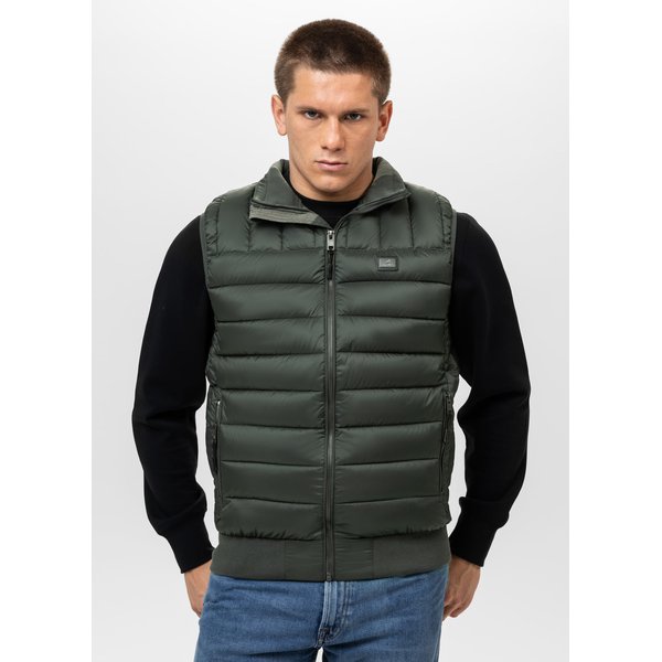 Kamizelka puchowa męska Granger 2 Padded Pitbull West Coast - dark green