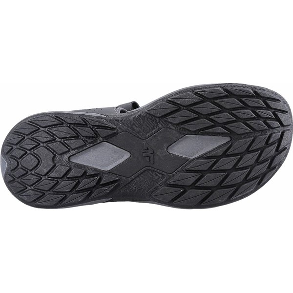 Sandały 4FRSS24FSANM051 4F - ciemny szary