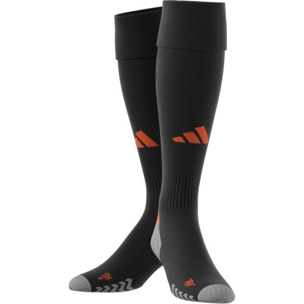 Getry piłkarskie AdiSocks 24 Adidas - czarno-pomarańczowe
