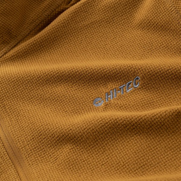 Polar męski Damis II Full Zip Hi-Tec - Bronze Brown