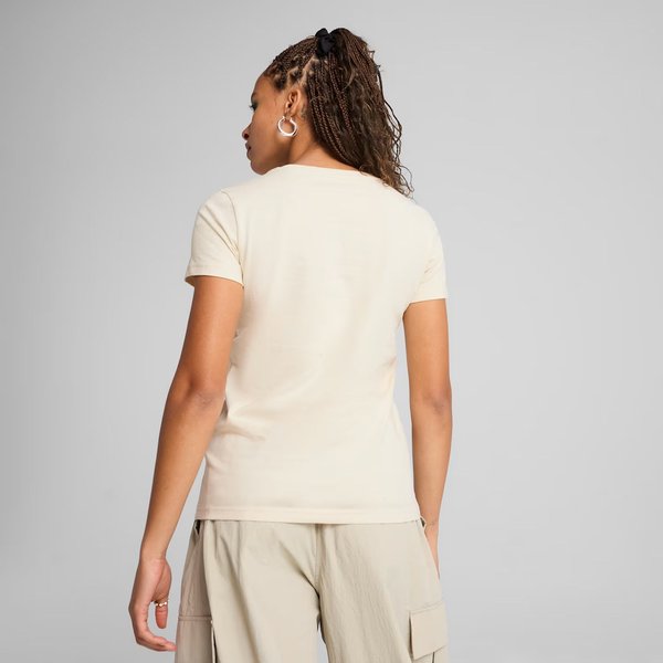 Koszulka damska Ess Metallic Puma - alpine snow