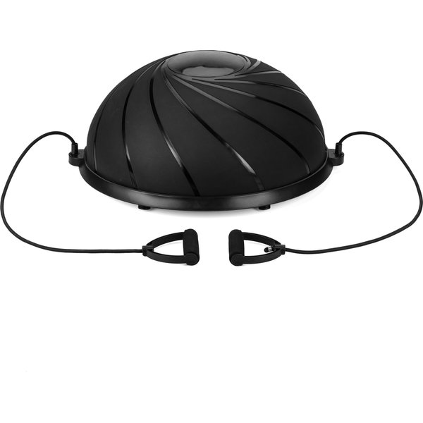 Platforma do balansowania półpiłka do ćwiczeń Flex Core + pompka Gymtek - black