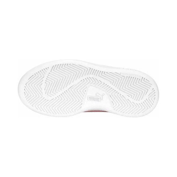Buty Smash 3.0 L V PS Jr Puma - białe/różowe