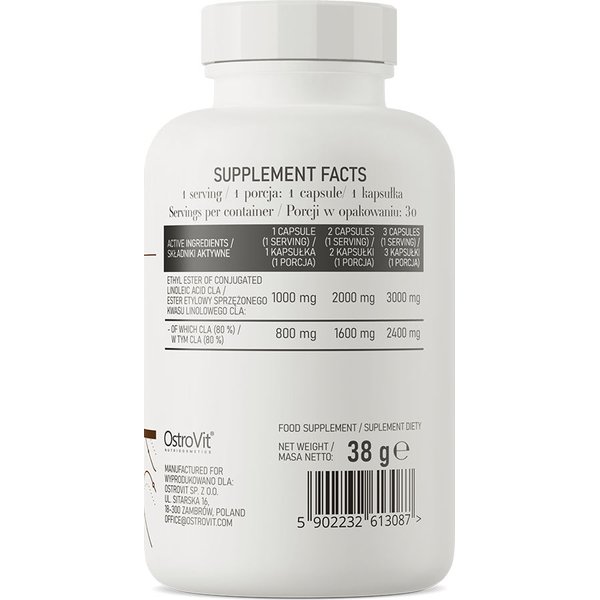 CLA 1000 30 tabletek Ostrovit