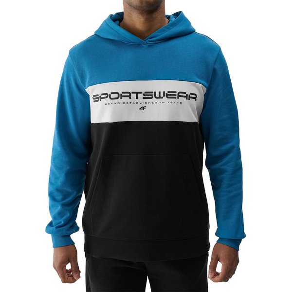 Bluza męska 4FWSS24TSWSM1032 4F - niebieski