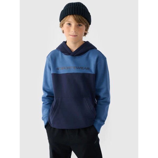 Bluza chłopięca TSWSM1222 4F - ciemny granat