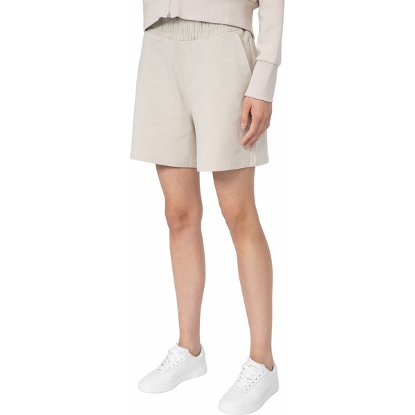 Spodenki damskie 4FSS23TSHOF070 4F - beżowe