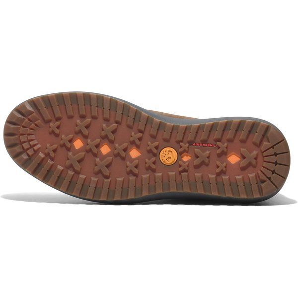 Sneakersy Hudson Road Mid Lace Up Chukka Boot Timberland - dark brown nubuck