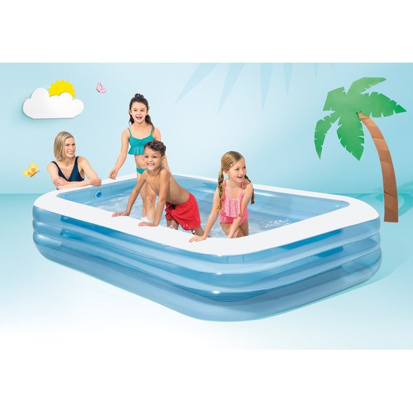 Basen dmuchany Swim Center 305x183x56cm Intex - niebieski