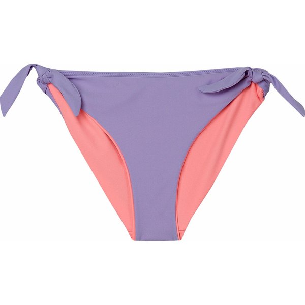 Strój kąpielowy dziewczęcy dwustronny 4FJWSS24UBKSF024 4F - Łososiowy neon