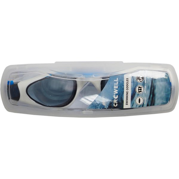 Okulary pływackie juniorskie Splash Crowell - biało-niebieskie