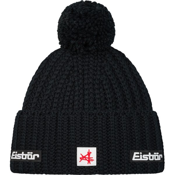 Czapka Ronda Pompon MÜ SA Eisbar - black