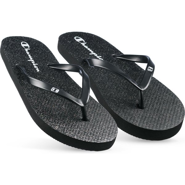 Klapki, japonki Flip Flop Slipper Metal Glam Wm's Champion - czarne