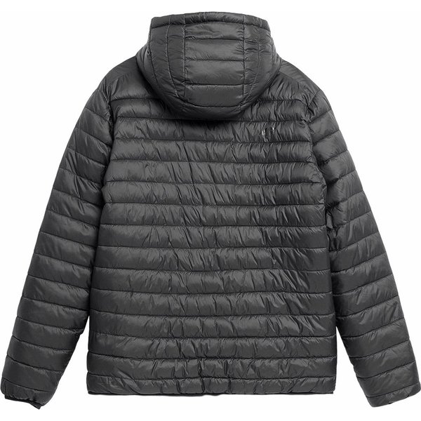 Kurtka puchowa dwustronna męska 4FAW23TDJAM242 4F - soczysta zieleń