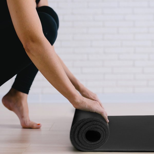 Mata do ćwiczeń, jogi szeroka Space+ NBR 1,5cm Gymtek