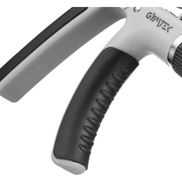 Ściskacz do rąk regulowany 10-40kg Gymtek - szary