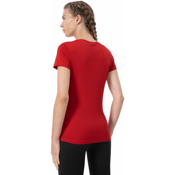 Koszulka damska 4FSS23TFTSF261 4F - czerwona