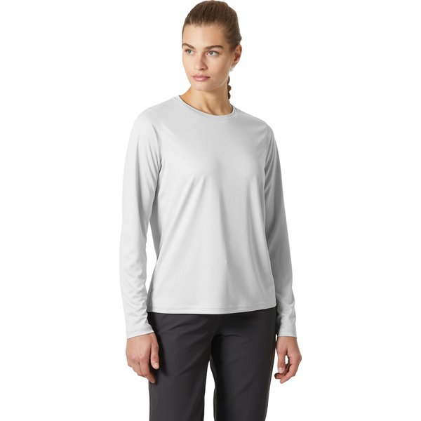 Longsleeve damski Tech Crew Ls 2.0 Helly Hansen - grey fog