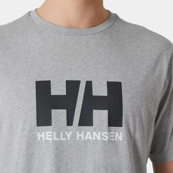 Koszulka męska HH Logo 3.0 Helly Hansen - grey melange