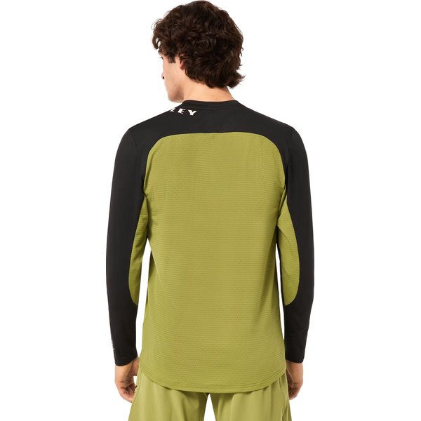 Longsleeve rowerowy męski Free Ride Oakley - fern