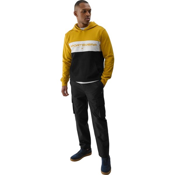 Bluza męska 4FWSS24TSWSM1032 4F - żółty