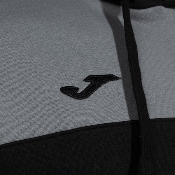 Bluza męska Crew V Hoodie Joma - black grey