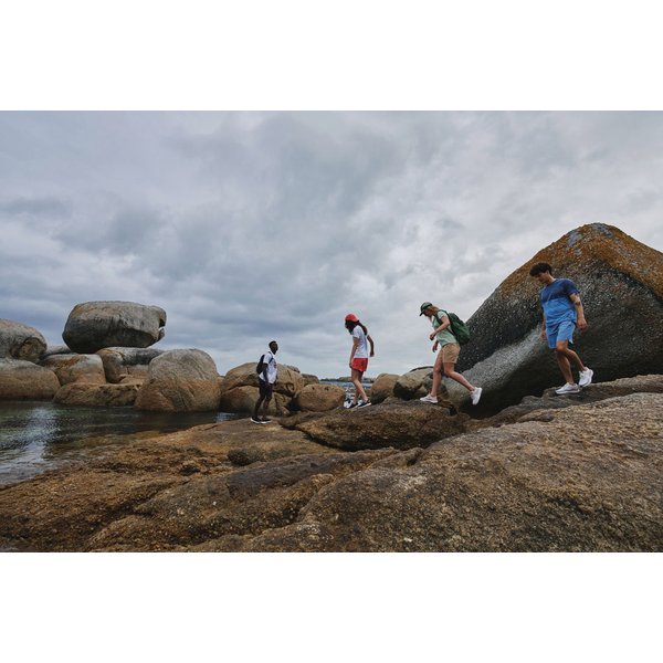 Koszulka męska Ice Lake II Technical Columbia - Dark Stone/Peak Direction