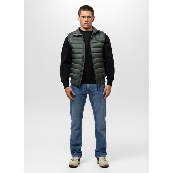 Kamizelka puchowa męska Granger 2 Padded Pitbull West Coast - dark green