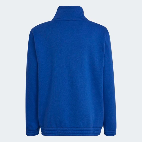 Dres juniorski Fleece Badge of Sport Adidas - niebieski