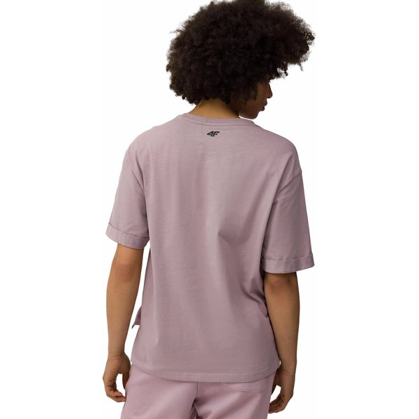 Koszulka damska 4FSS23TTSHF336 4F - beżowa