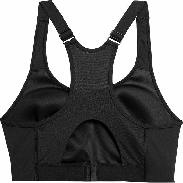 Biustonosz sportowy damski 4FSS23USBAF036 4F - czarne