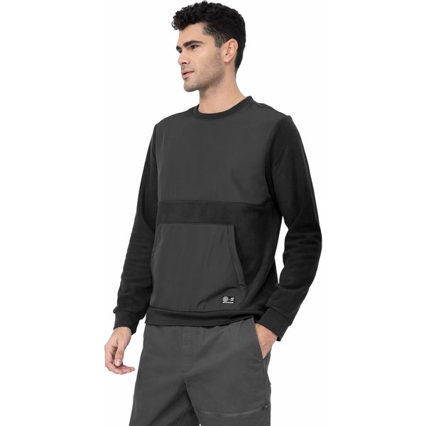 Bluza polarowa męska H4Z22 BLM010 4F - antracyt