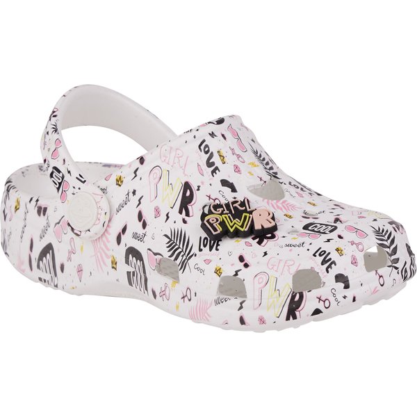 Chodaki Big Frog z przypinką Jr Coqui - White Girl Power