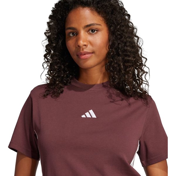 Koszulka damska Essentials 3 Stripes Logo Adidas