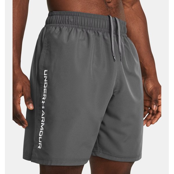 Spodenki męskie Woven Under Armour - Castlerock/White