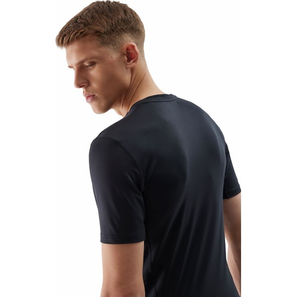 Koszulka męska 4FWSS24TFTSM600 4F - głęboka czerń