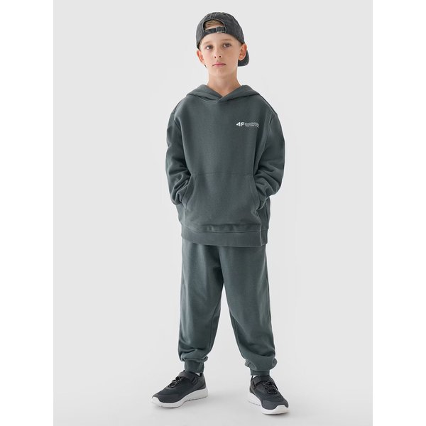 Bluza chłopięca TSWSM1229 4F - ciemna zieleń