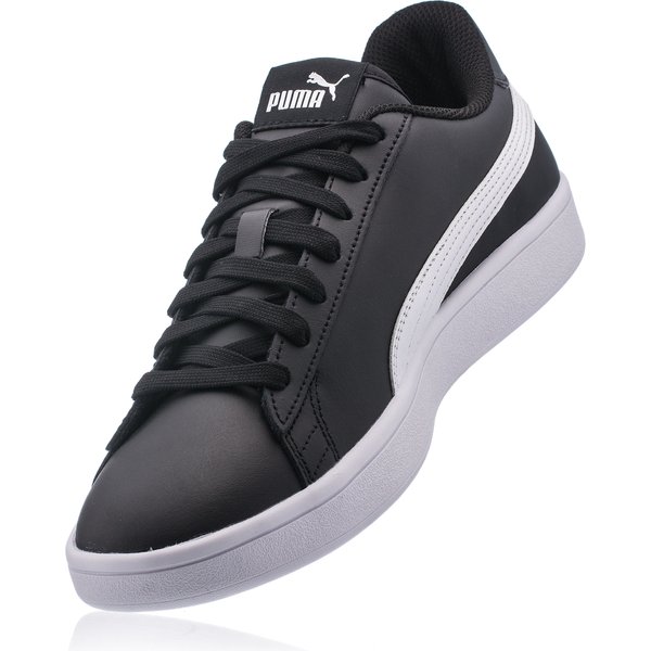 Buty Smash V2 Leather II Puma - black/white