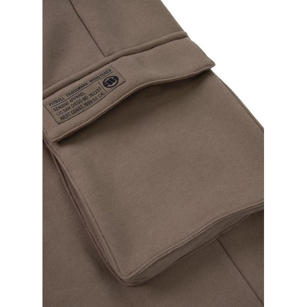 Spodnie dresowe męskie Cypress Sport Cargo Pants Pitbull West Coast - Brown