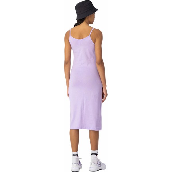 Sukienka damska Light Cotton Jersey Regular Legacy 23 Champion - fioletowa